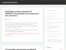 Tablet Screenshot of oposiciones-ingenieros.com